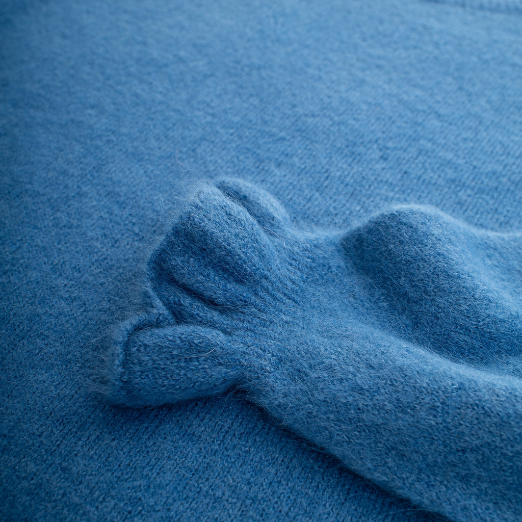 Alpaca Frill sleeve Jumper