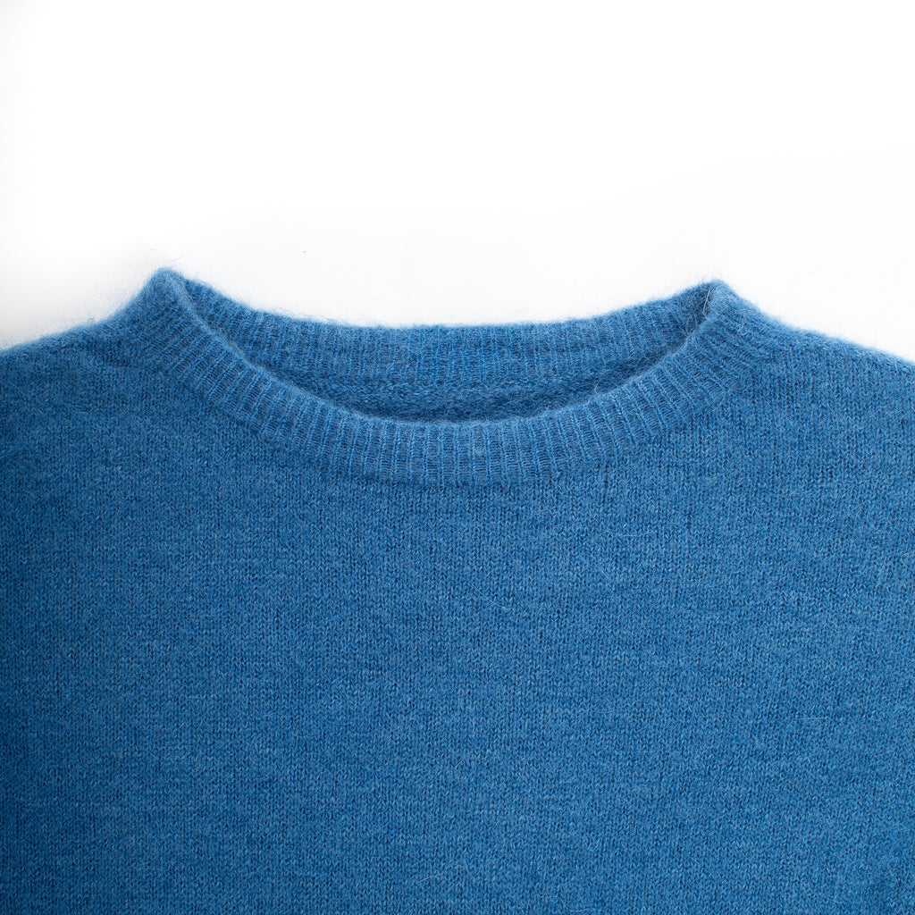 Alpaca Frill sleeve Jumper