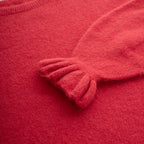 Frill Sleeve Alpaca Jumper