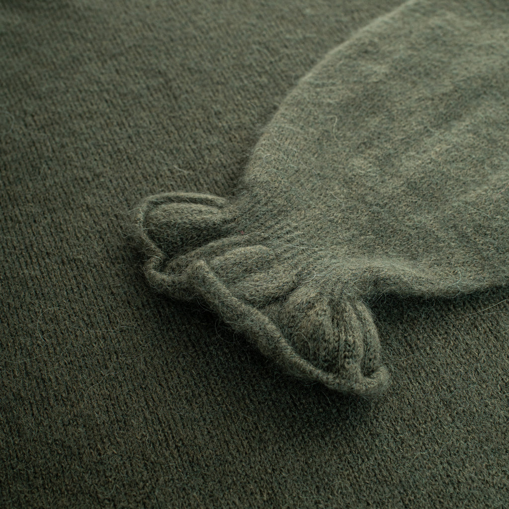 Frill Sleeve Alpaca Jumper