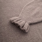 Frill Sleeve Alpaca Jumper