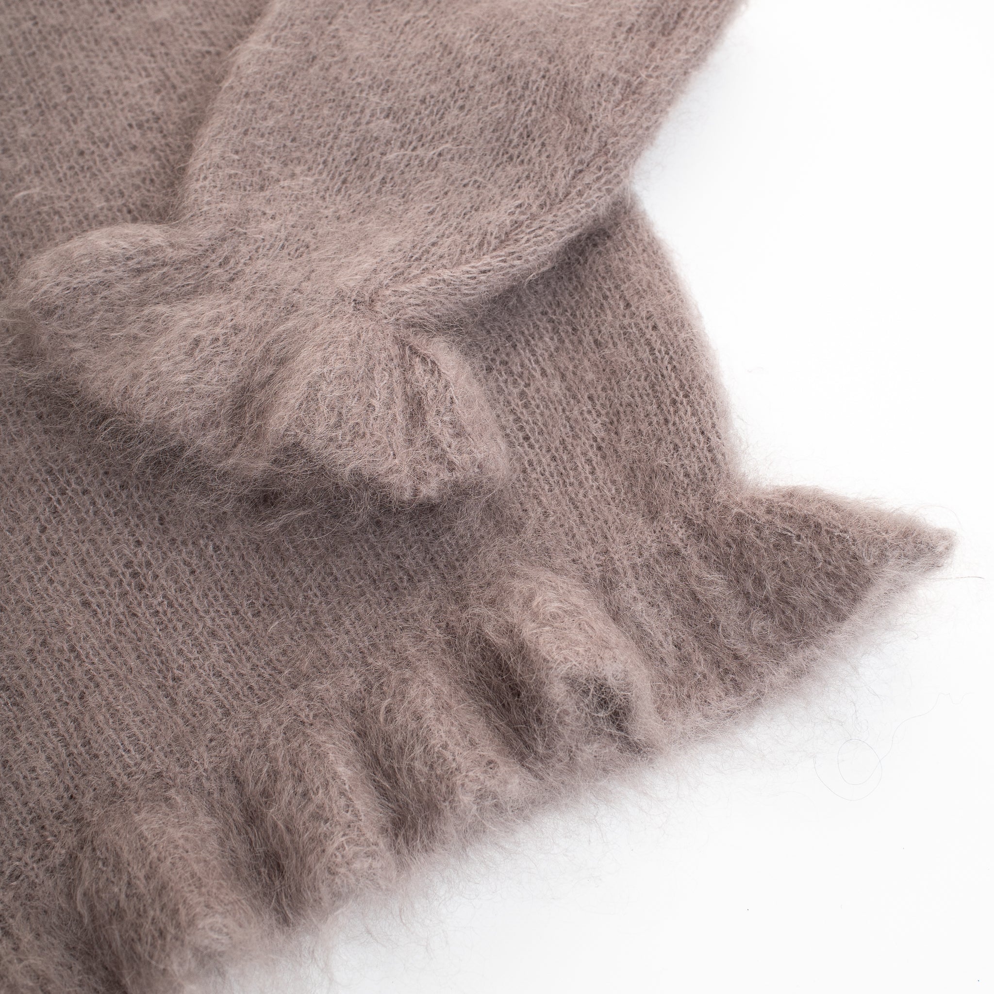 Kid Mohair Peplum Jumper