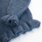 Kid Mohair Peplum Jumper