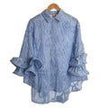 Ruffle Sleeve Shirt