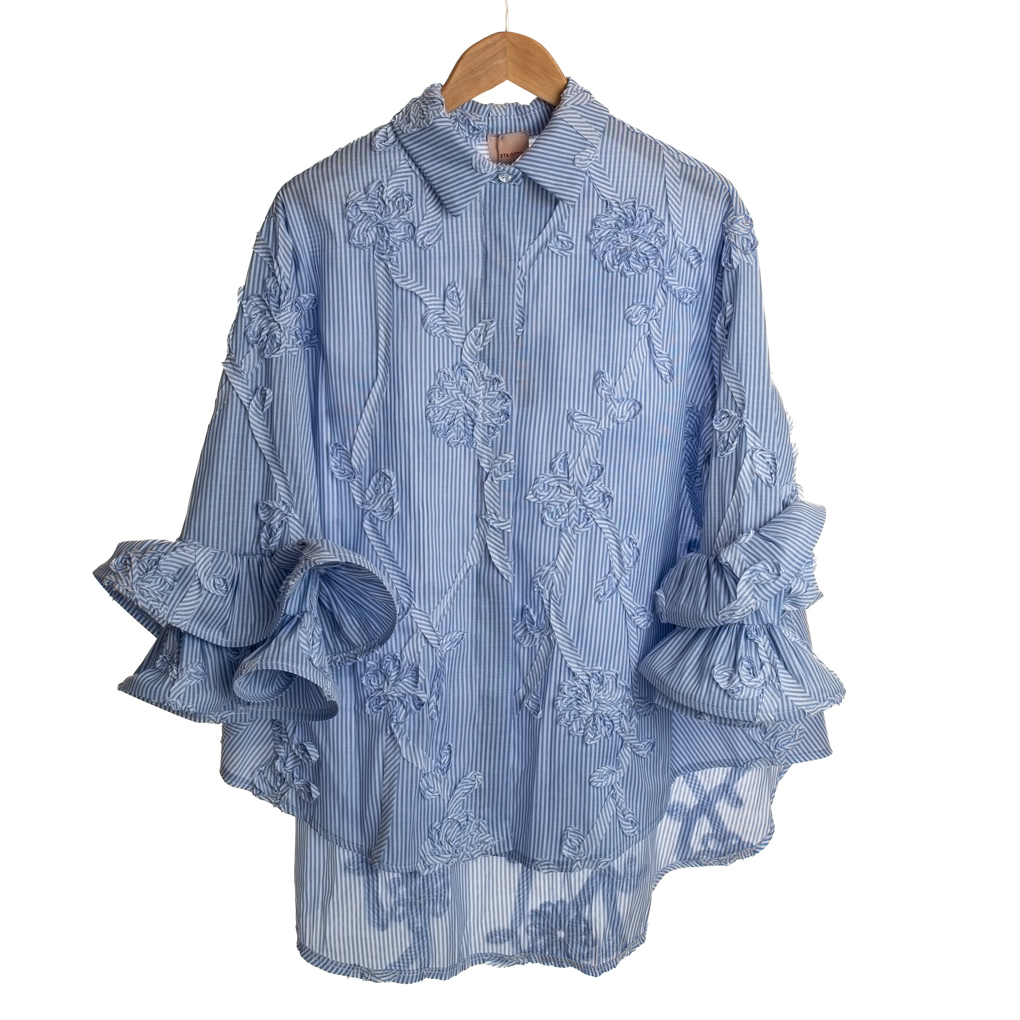 Ruffle Sleeve Shirt