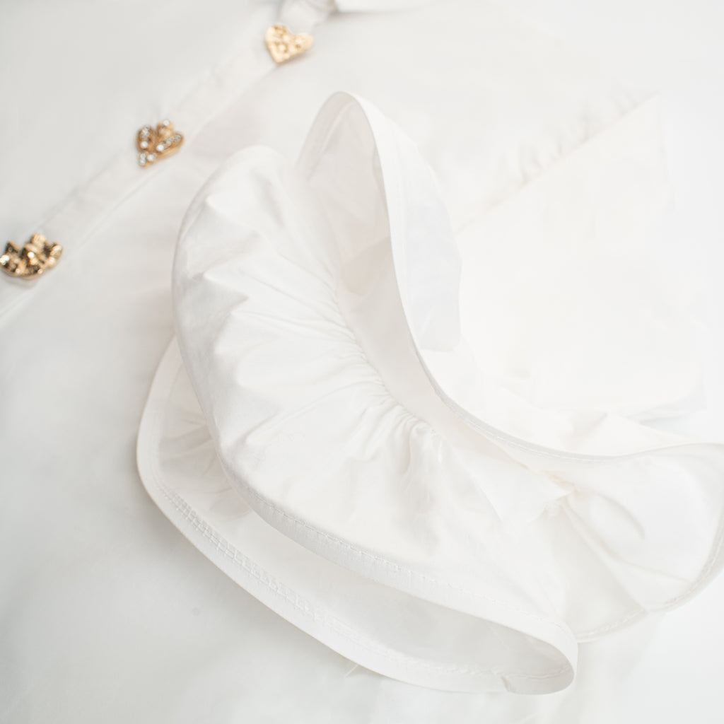 Ruffle Sleeve Shirt