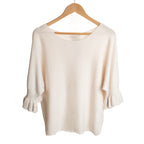 Frill Cuff Half Sleeve Jumper