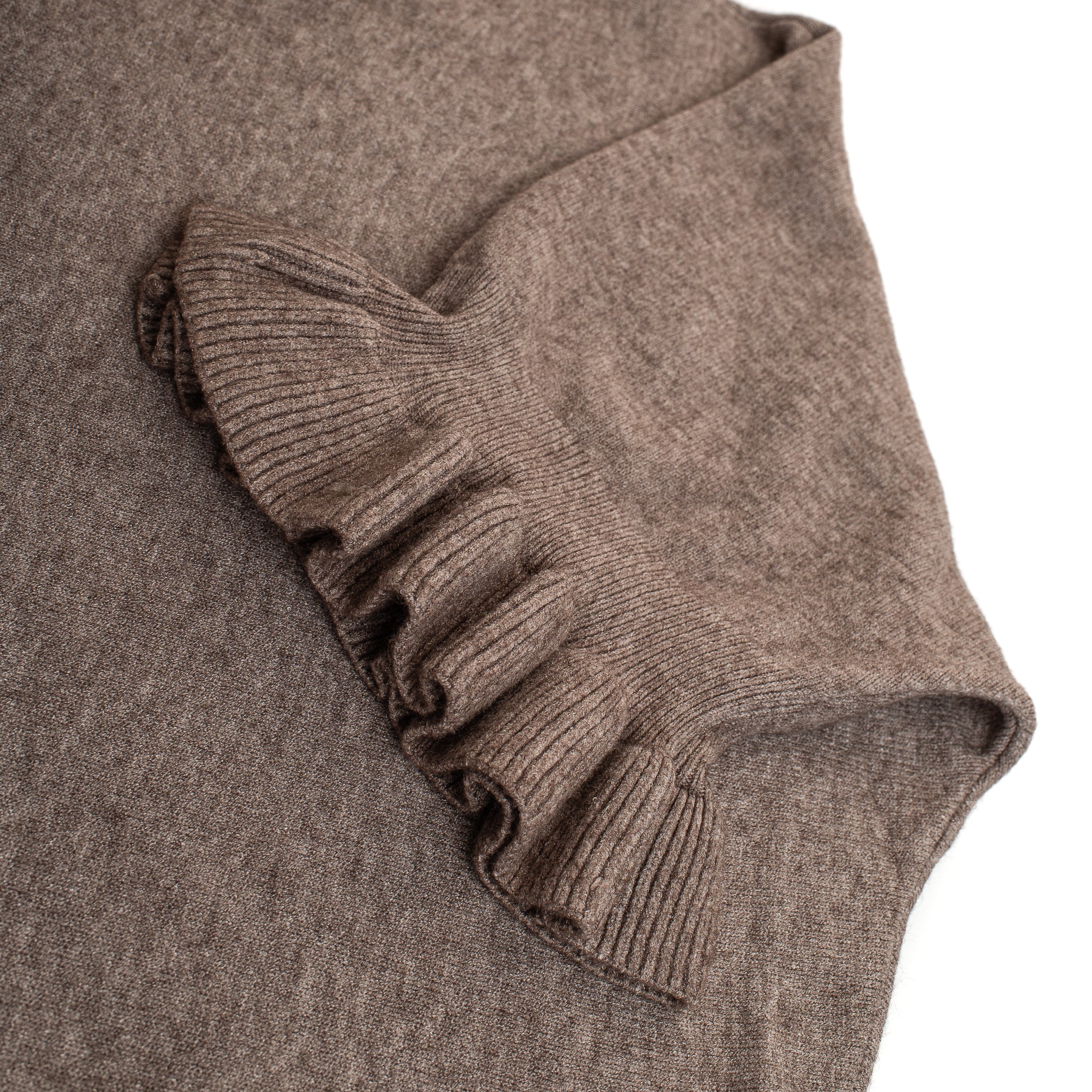 Frill Cuff Half Sleeve Jumper