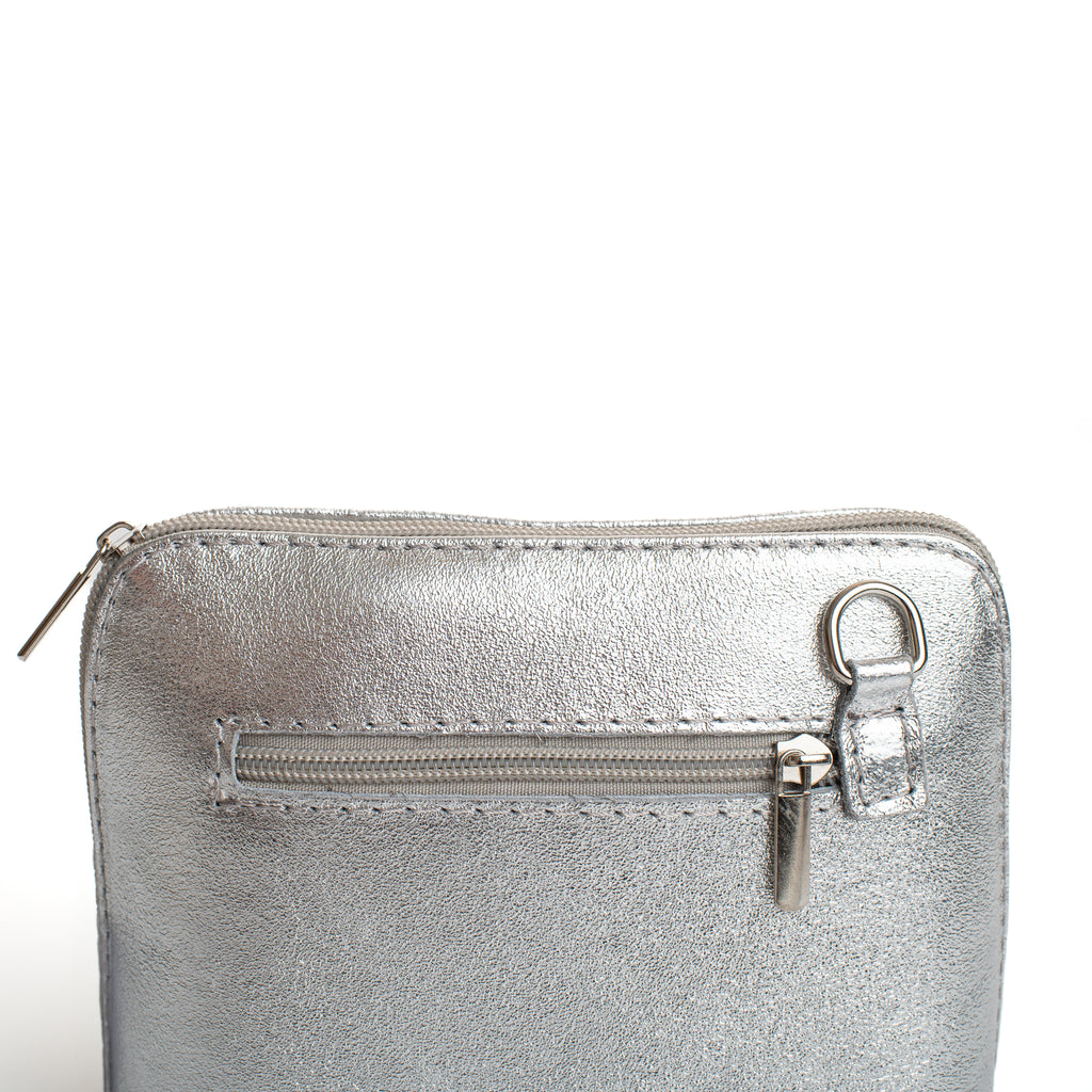 Wedge Leather Bag