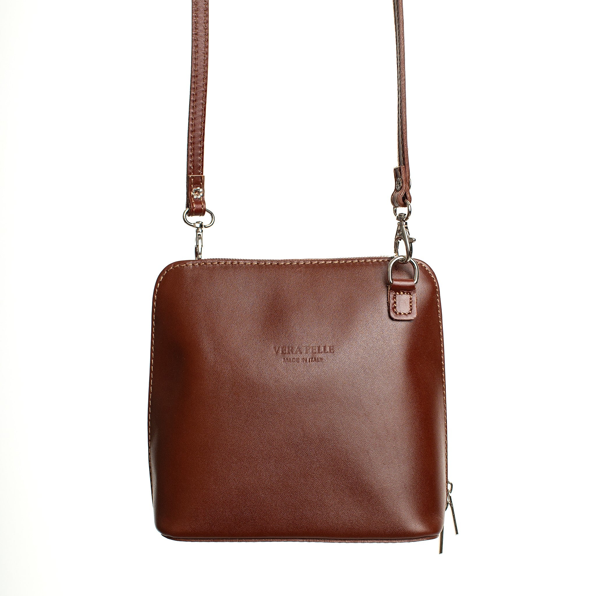 Wedge Leather Bag