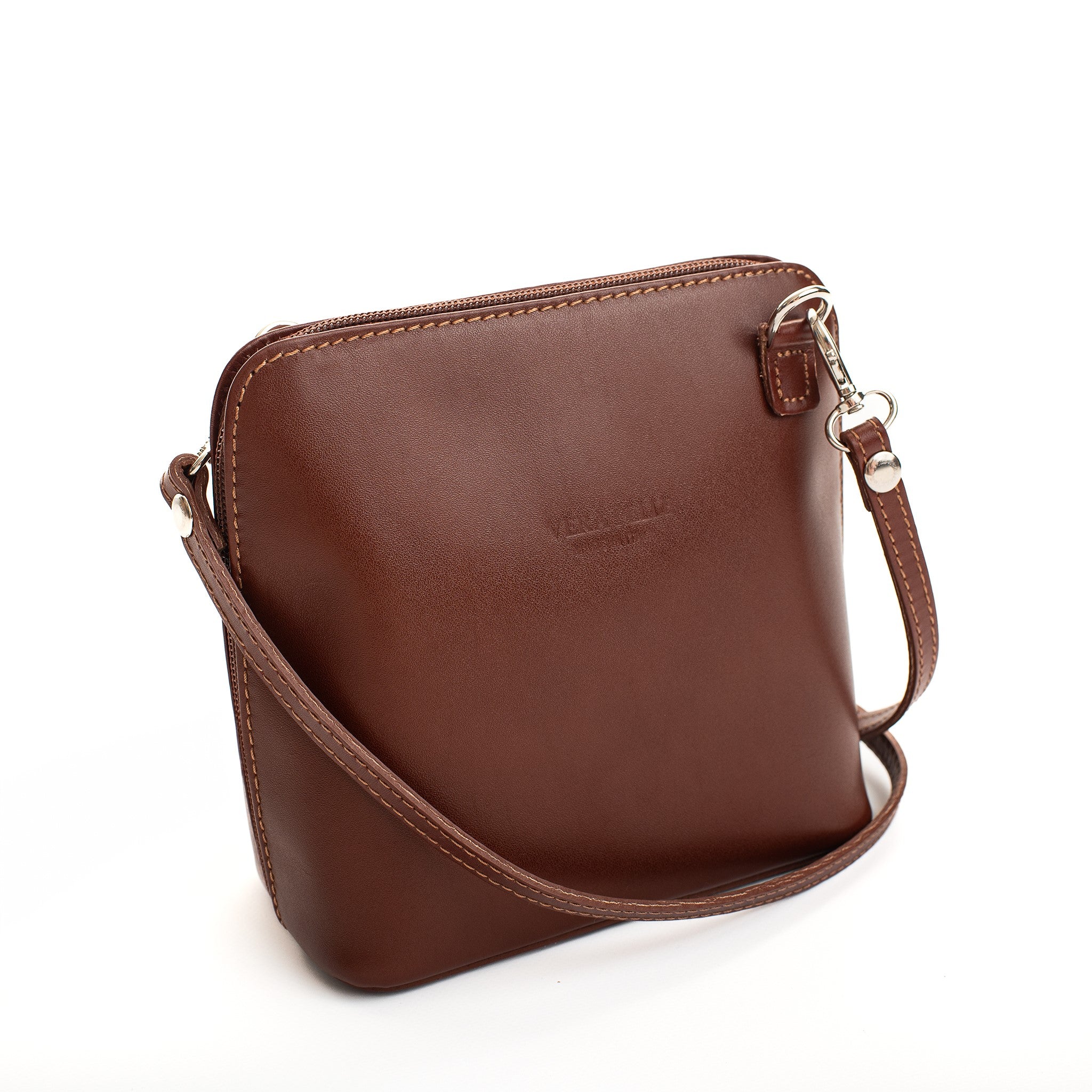 Wedge Leather Bag
