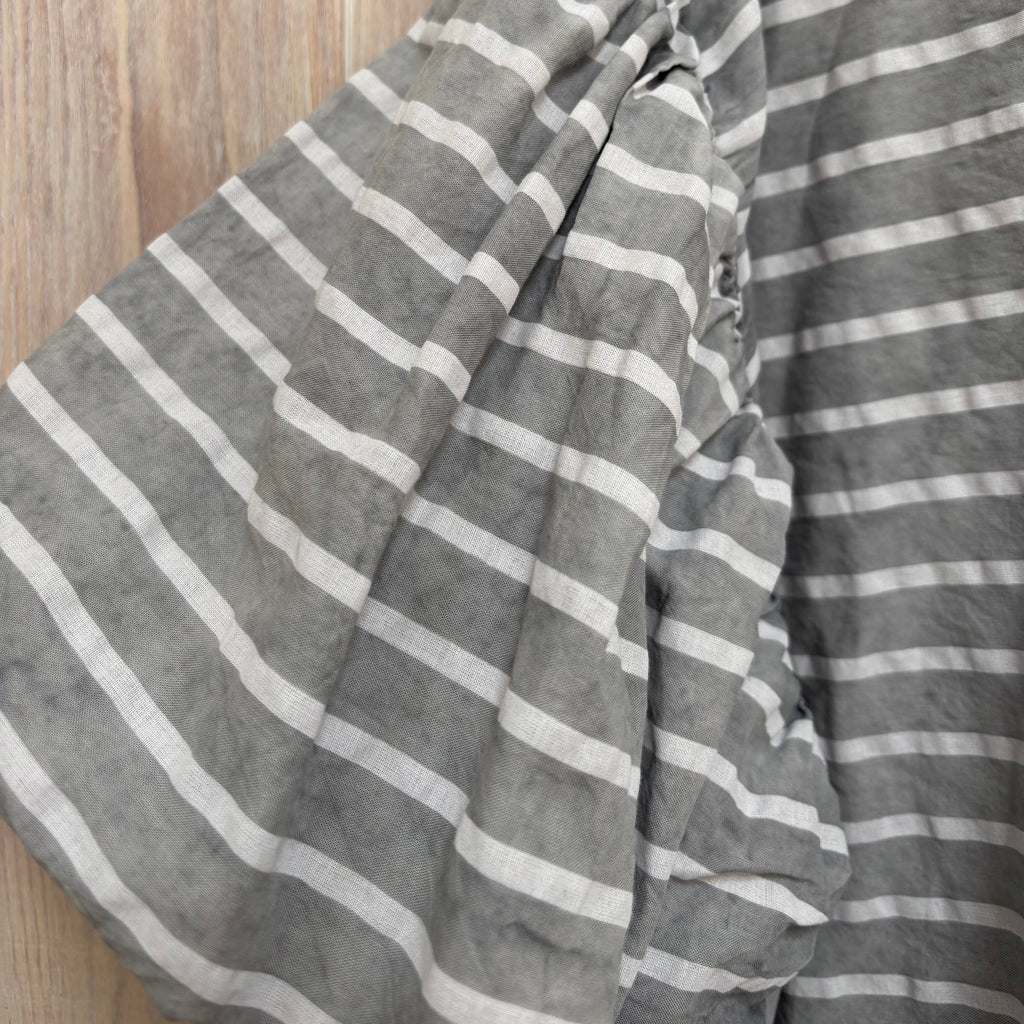 Stipe puff sleeve tee