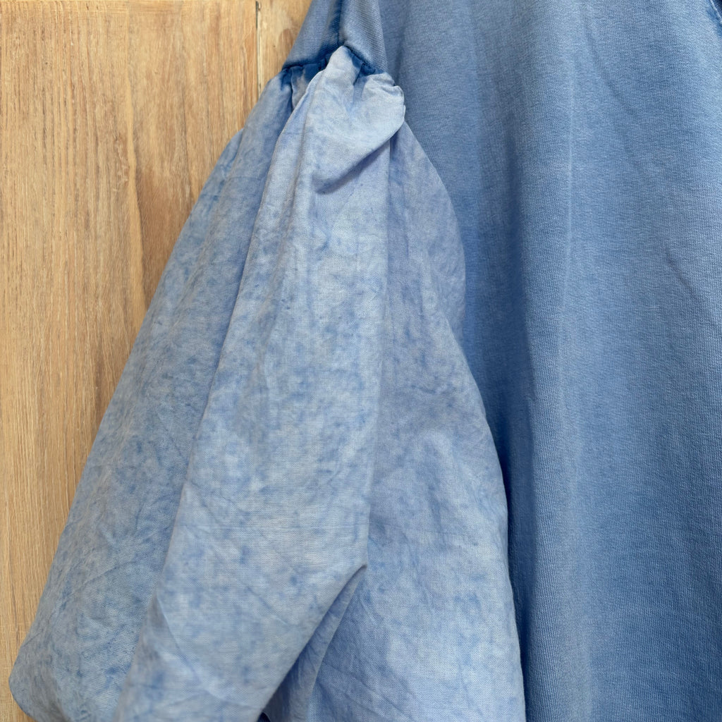 Puff sleeve sweatshirt