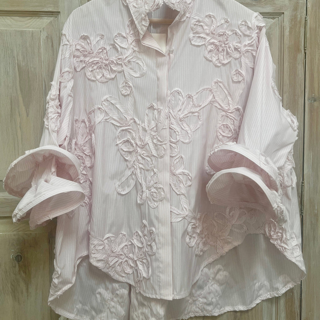 Frill cuff shirt