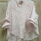 Frill cuff shirt