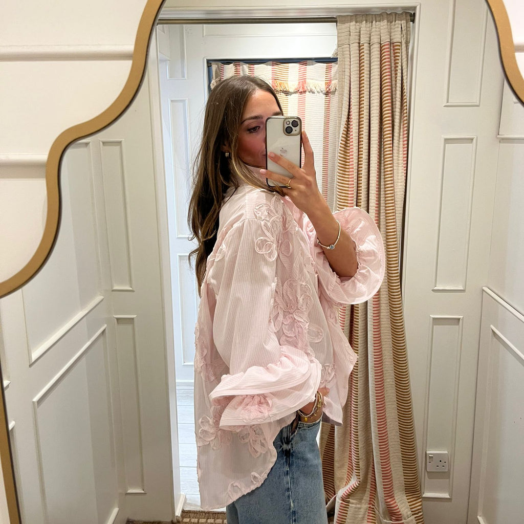 Frill cuff shirt