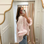 Frill cuff shirt